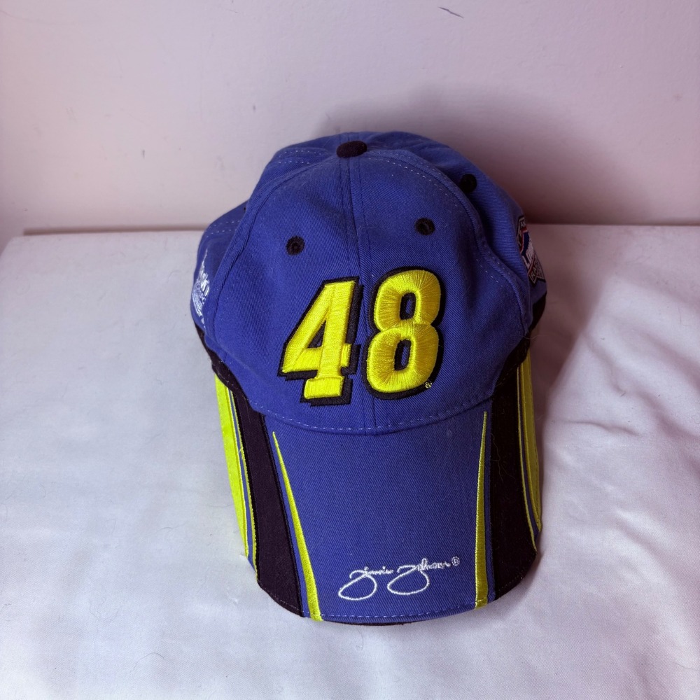 Chase Authentics Jimmie‎ Johnson 48 NASCAR 2009 4-Time Champion Hat Adjustable